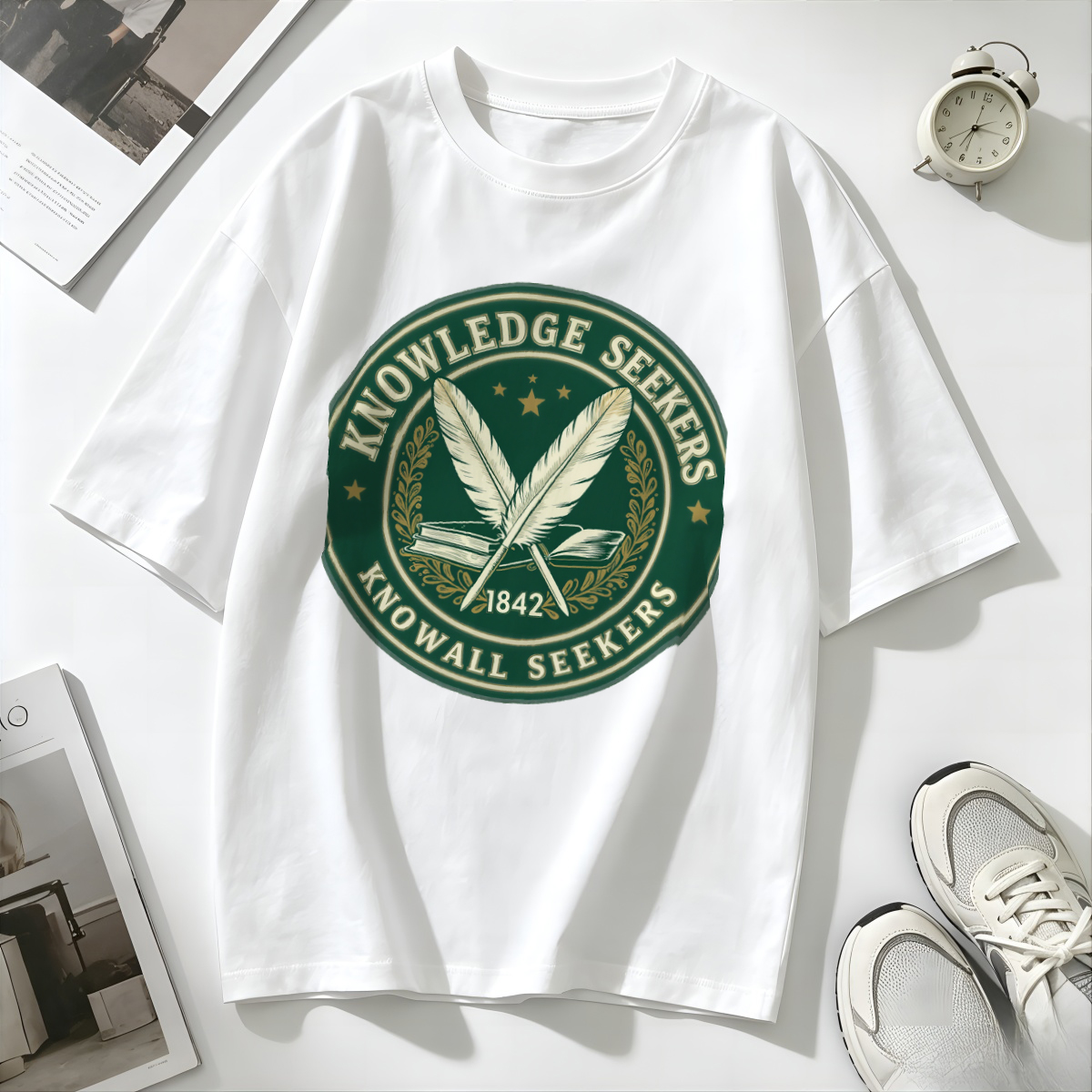 Sustainable Urban Living - T Shirts Hemp Blend Natural Fiber