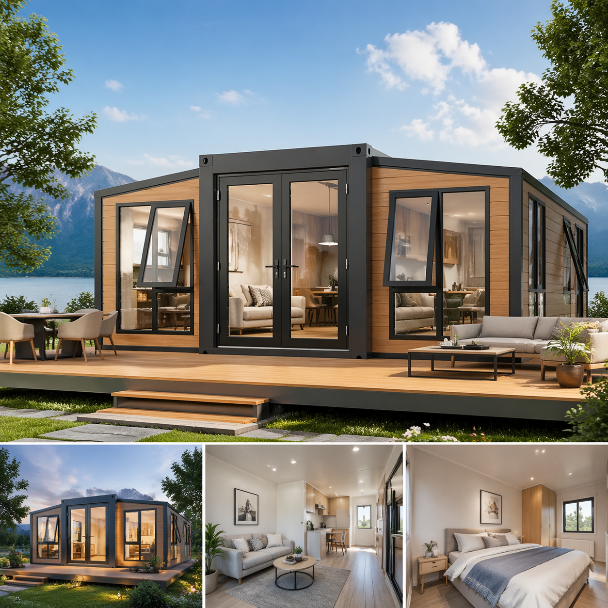 Eco Friendly Prefab House with - Sustainable Living Officer review and price
