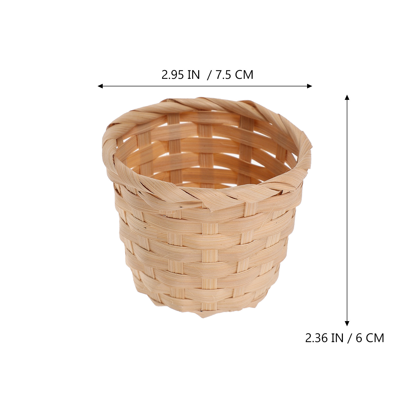 10Pcs Premium Bamboo Woven Bas - Sustainable Living Officer review and price
