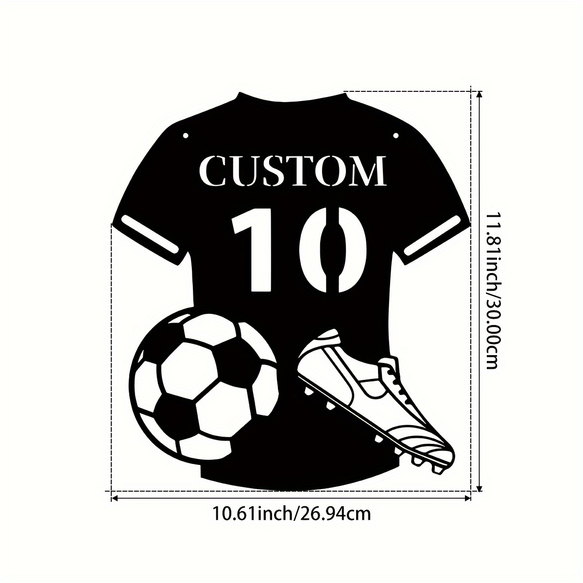 Custom Metal Soccer Jersey Sig - Sustainable Living Products review and price