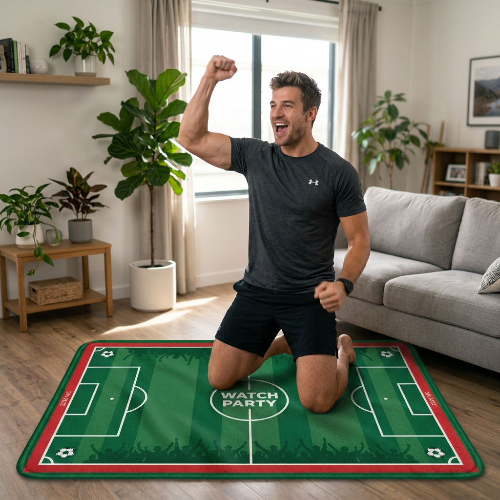 Football Field Pattern floor m - Sustainable Living Products review and price