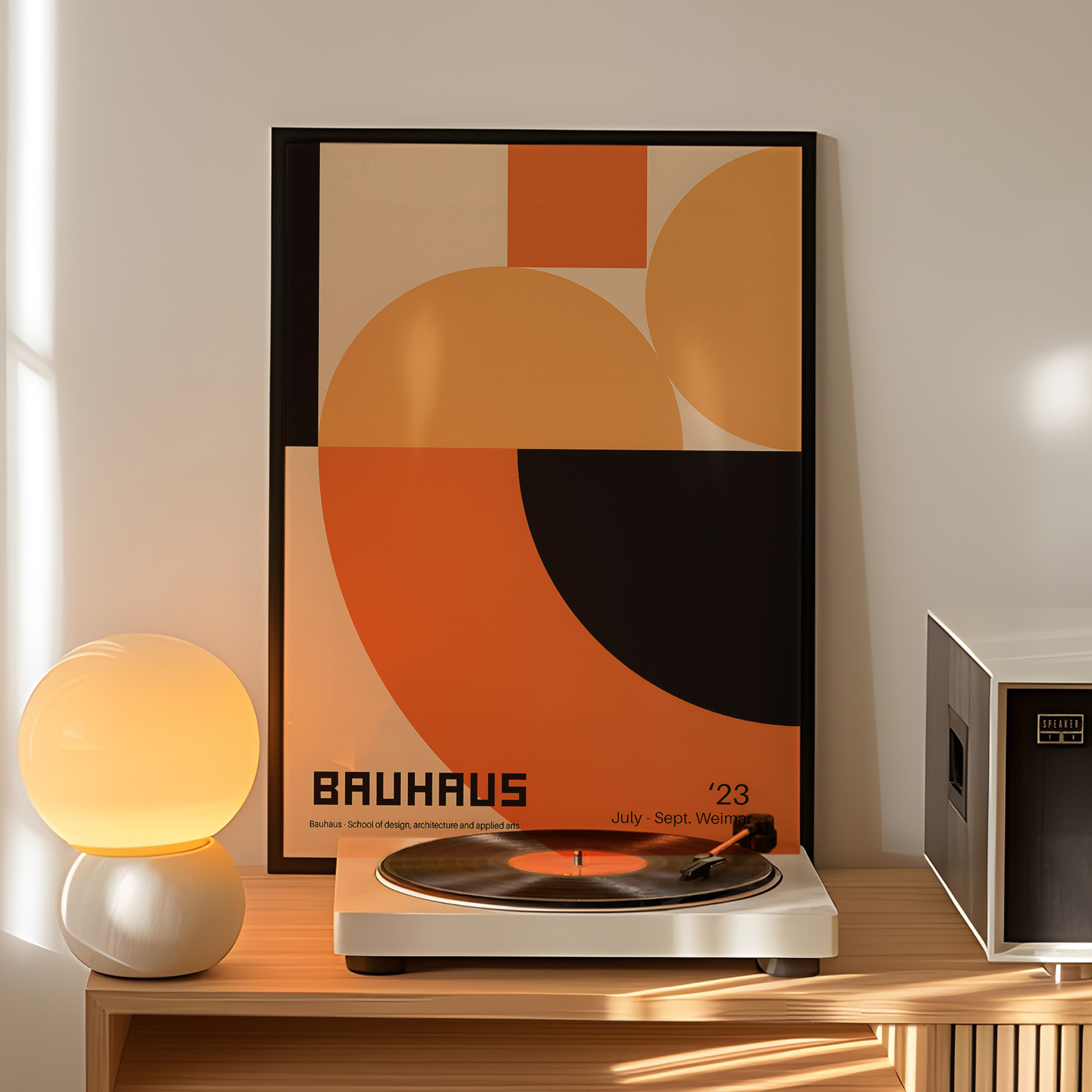 Modern Geometry Bauhaus School - Sustainable Living Products review and price