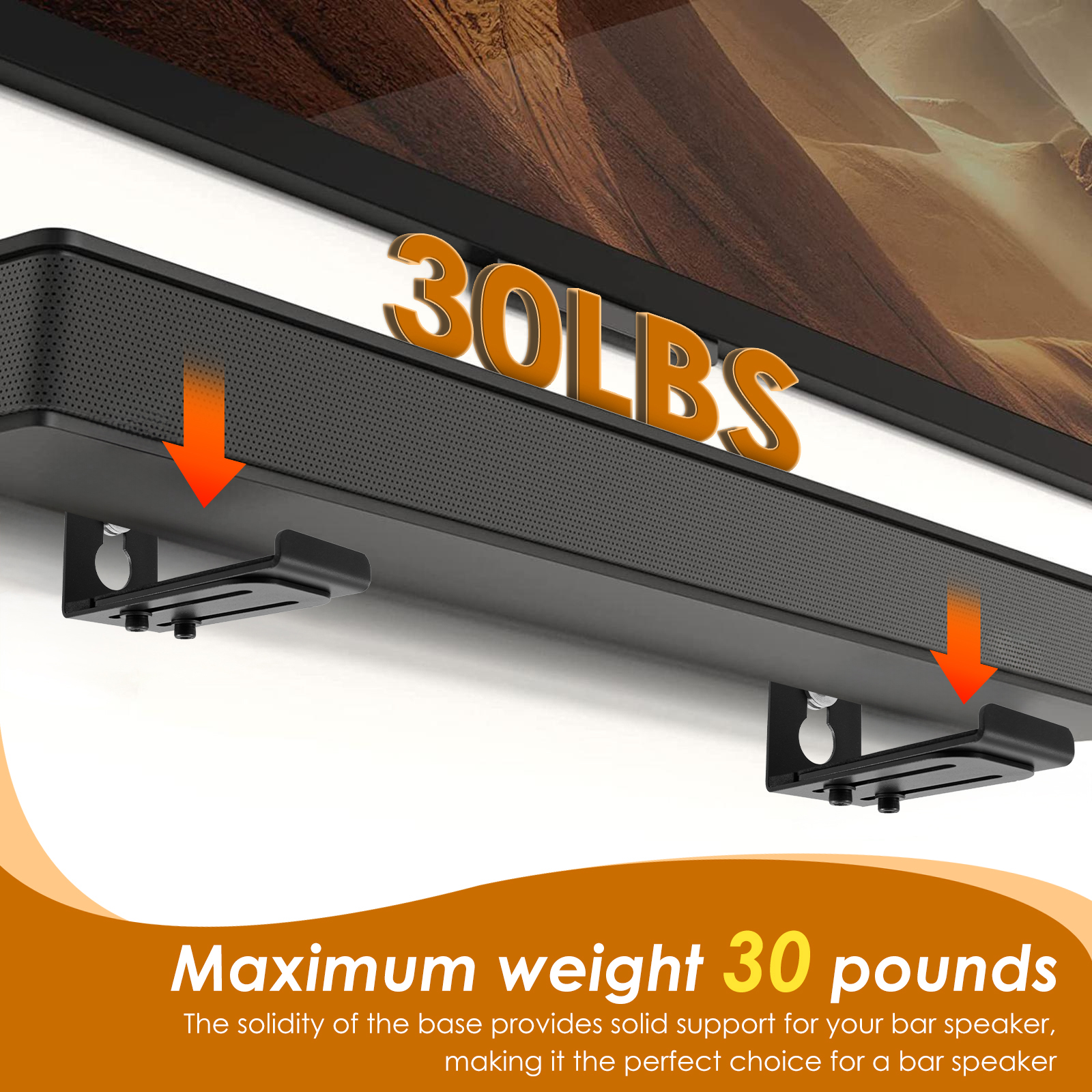 2Pcs Soundbar Speaker Stands W - Sustainable Living Products review and price